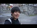 pierwszy vlog zamek i sakura z przyjacielem japonia z ignacym 1