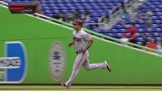 ARI@MIA: Chavez follows Goldschmidt with a solo homer