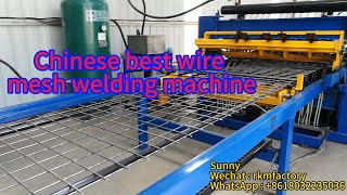 Chinese best wire mesh welding machine