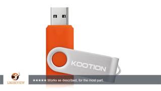 KOOTION® 10Pcs USB 2.0 Flash Drive Memory Stick Fold Storage New Design Easy to Carry (8G, orange) |