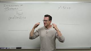 Inequalities with Polynomial Functions (Precalculus - College Algebra 46)