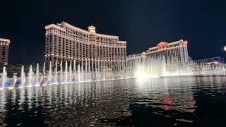 Fountain Show at The Bellagio, Las Vegas