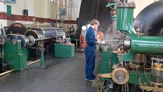 Ellenroad Mill Engine in action.