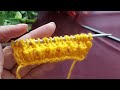 सिर्फ दो फंदे का आसान बुनाई डिजाइन easy knitting 65 for cardigan scarf sweater for baby