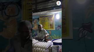 hardworking 85 year old man selling street food #streetfood #hardworking #foodie  #omelette #cheese