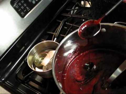 Making Seedless Black Raspberry Jam Making Seedless Black Raspberry Jam