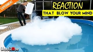 What Happened If You Throw 15KG Dry Ice Into the pool