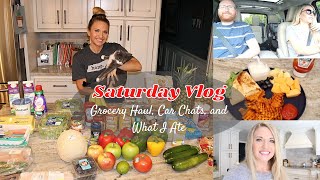 My WW Grocery Haul (formerly Weight Watchers)//Meal Plan//Saturday Vlog/Car Chats!
