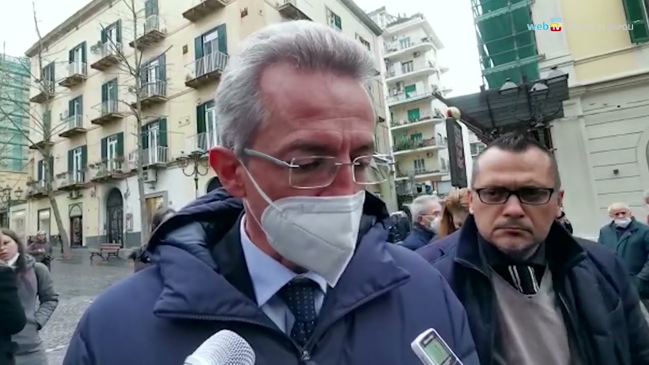 Manfredi: Domani Con Draghi La Firma Del Patto Per Napoli - YouTube