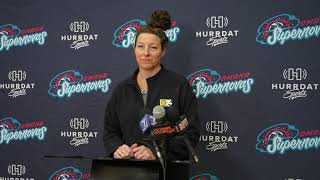 Omaha Supernovas Full Press Conference | Coach Bird Kuhn | January 28, 2025