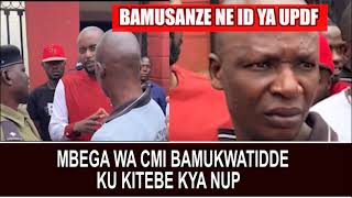 Mbega wa CMI bamukwatidde ku kitebe kya NUP