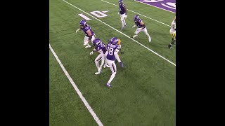 Karl Brooks with a Fumble Recovery vs. Minnesota Vikings