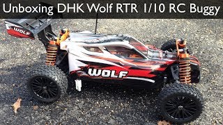 Unboxing DHK Wolf RTR 1/10 RC Buggy