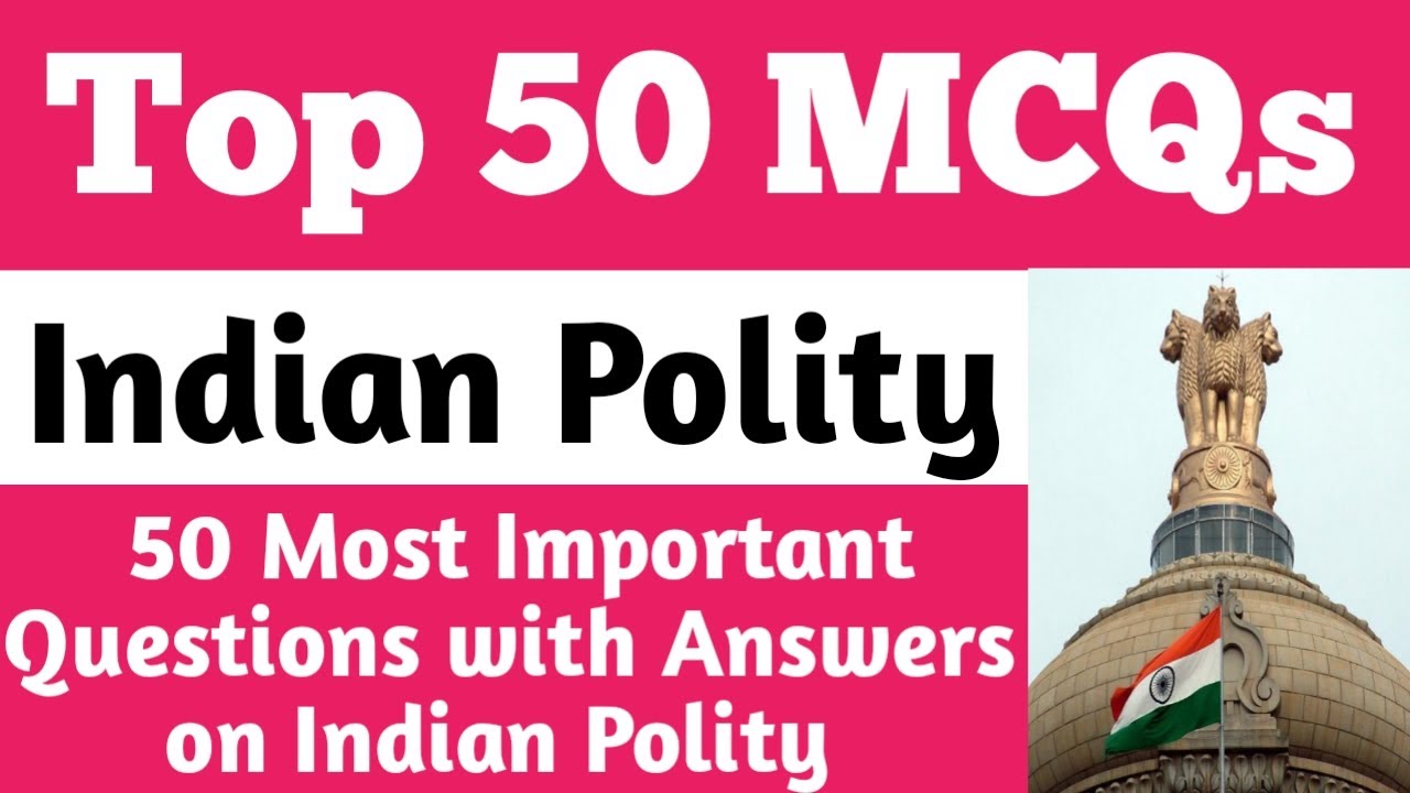 50 Important MCQs On Indian Polity #polity #polityquiz #gk #gkquiz #cgl ...