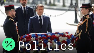 Macron Leads Paris Victory in Europe Ceremony Marking the End of World War II