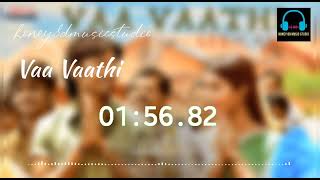 Vaa Vaathi 8D Audio Song | Vaathi Songs | Dhanush, Samyuktha | GV Prakash Kumar | Venky Atluri