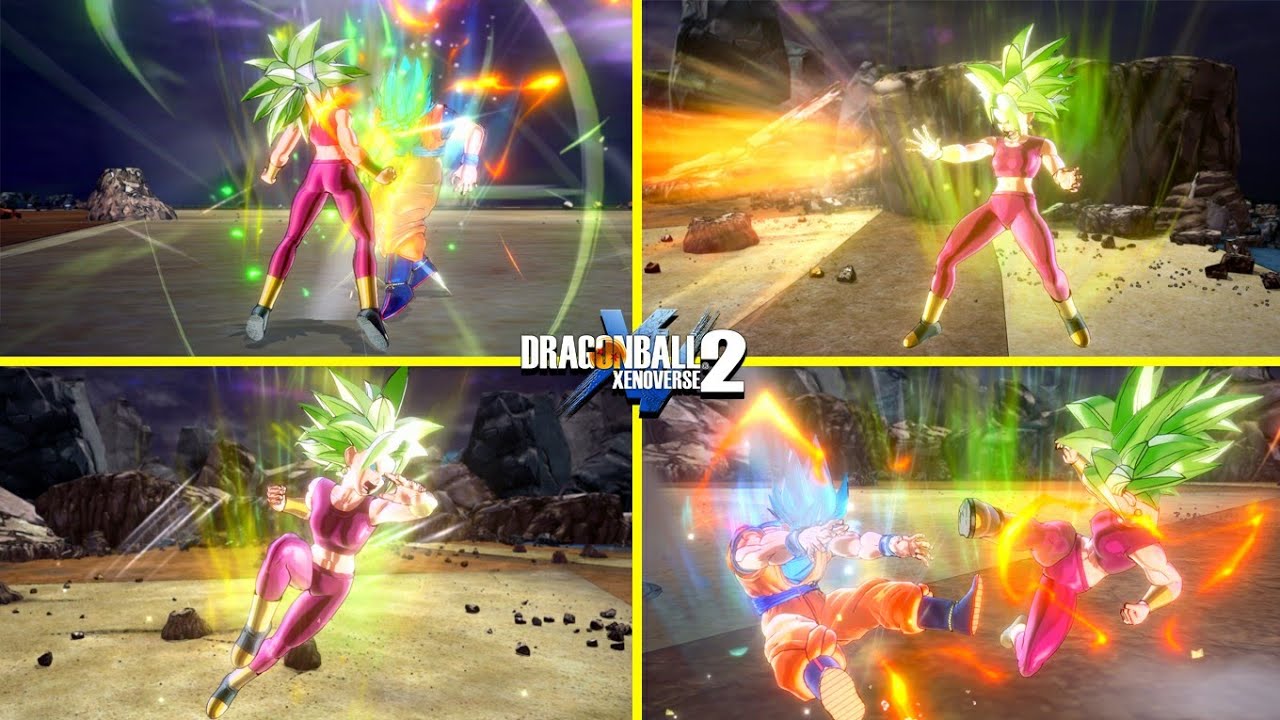 NEW Revamp Super Saiyan Kefla Moveset Showcase - Dragon Ball Xenoverse ...