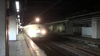 2012年11月4日新潟駅付近高架工事の影響で北越が臨時快速列車に@長岡駅