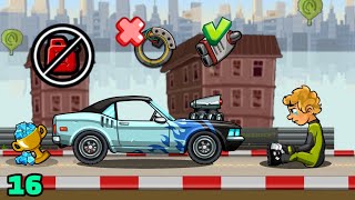 When PRO Players Challenge You 😵 | 5 HARD & EASY Tasks #16 | Hill climb racing 2