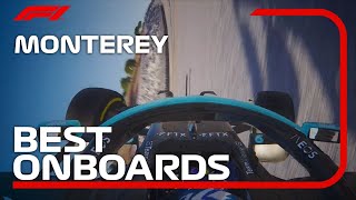 Bottas's Crash, Nice Overtakes And The Top 10 Onboards | 2021 Monterey Grand Prix