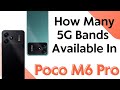 POCO M6 Pro 5G Bands