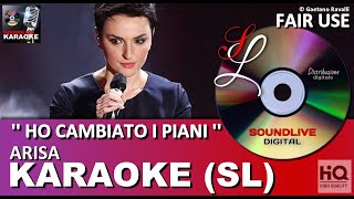 Arisa - Ho cambiato i piani - karaoke con cori (SL) Fair Use