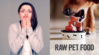 Why is Feeding Raw Pet Food Dangerous?!