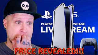 Reacting to PS5 Showcase Event (PRICE REVEAL & GAMES)