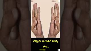 Soonya Mudra for Vaatham