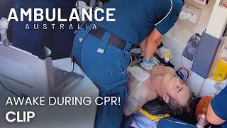 Cardiac arrest while patient remains conscious 🚨🫀 | Ambulance Australia | Clip