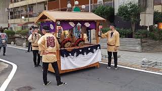 2024 茨城県土浦市土浦祇園祭 本祇園 将門囃子社中の底抜屋台