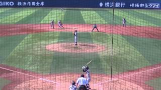 【東海大相模 青島凌也】神奈川県夏季大会準決勝vs横浜高校 伊藤将司 第2打席