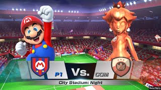 Mario Sports Superstars - Mario/Luigi Vs. Pink Gold Peach/Bowser