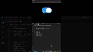Toggle Button Animation Using HTML & CSS | CSS Switch Effect Tutorial | #coding #html