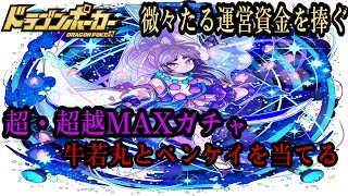 【ドラポ実況】[#28] 超・超越MAXガチャ牛若丸とベンケイにありったけの竜石を捧ぐ