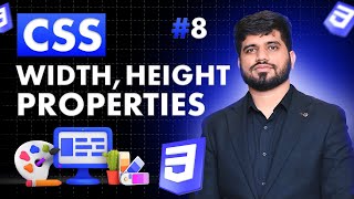 #8: CSS height and width | CSS Tutorials