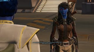 SWTOR A Traitor Among the Chiss | Chiss Specific Dialogues (All)