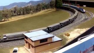 Goulburn model railway layout Liverpool model railway exhibition 2016