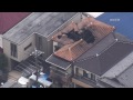 大阪・高石で住宅火災