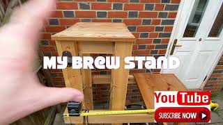 Brew Stand design - a close up look