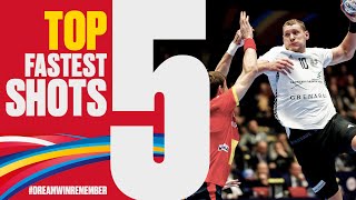 Top 5 Fastest Shots of the Day | Day 1 | Men's EHF EURO 2020