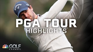PGA Tour Highlights: AT&T Pebble Beach Pro-Am, Round 1 | Golf Channel