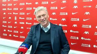 Liverpool 2-1 West Ham - David Moyes - Post Match Press Conference