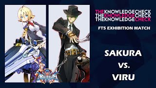 Sakura (Es, Mai) vs Viru (Hazama, Arakune) | BBCF (FT5)