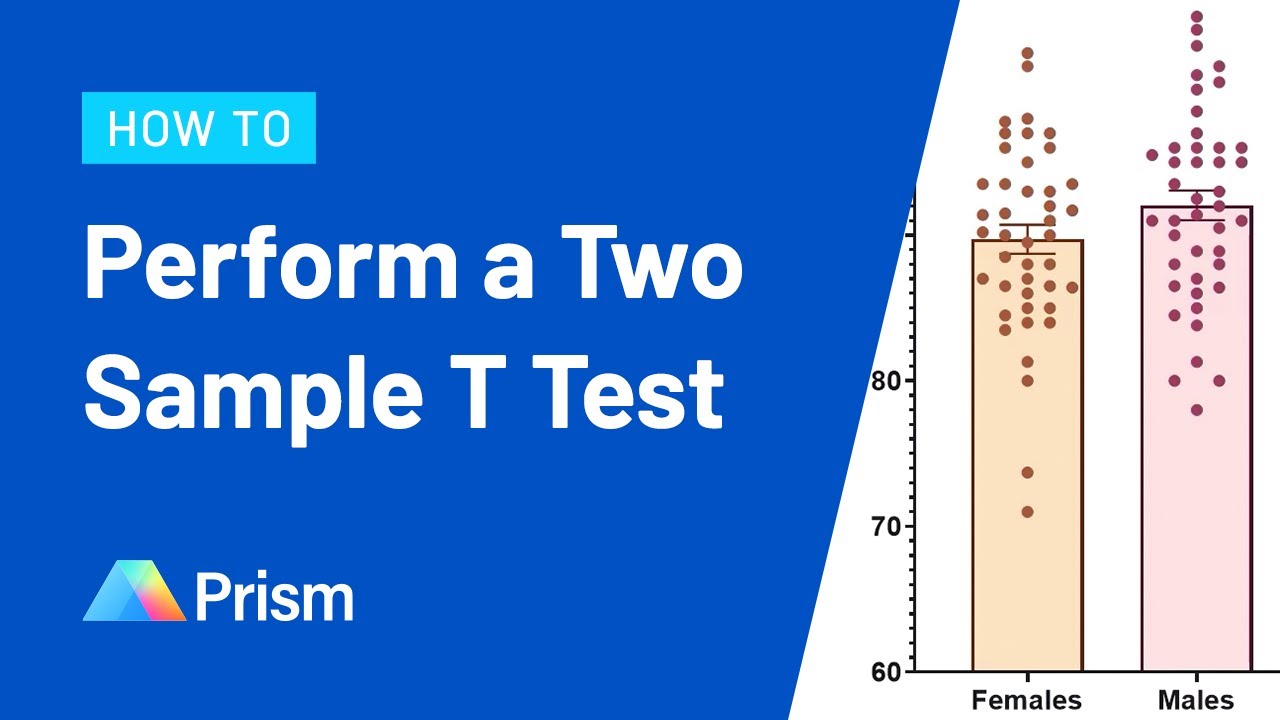 How To Perform A Two Sample T Test - YouTube