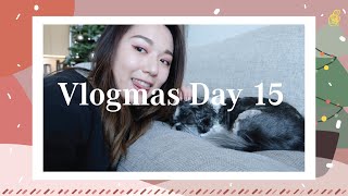 Vlogmas Day 15｜居的的一天、大叔養狗小故事、名字的由來｜VanessaLiao