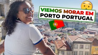 NOSSA CASA EM PORTO PORTUGAL E PRIMEIRAS IMPRESSÕES DA CIDADE