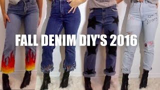 DENIM DIY'S 2016 | THREADSOBESSED