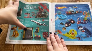 ASMR ~ Soft Spoken ~ Flipping through Argos top Christmas toys catalogue