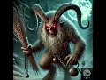 the fearsome face of krampus